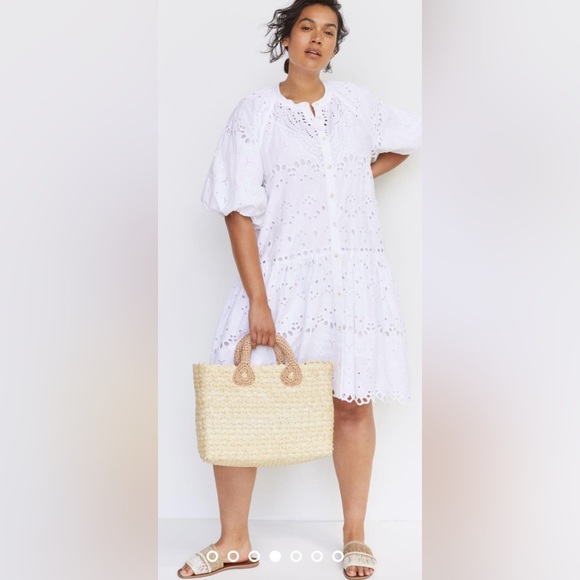 NWT Anthropologie Tallulah Eyelet Dress - Picture 2 of 3